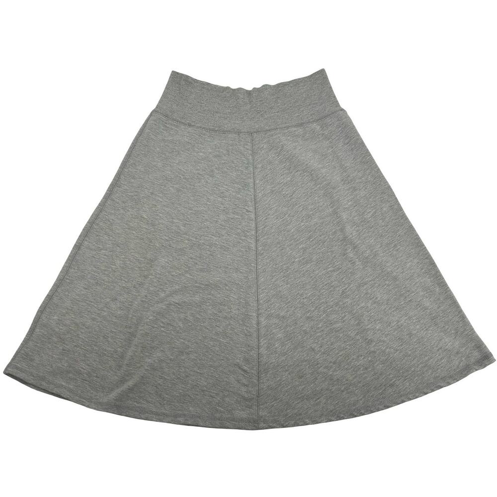 Vintage y2k Women's Grey Low Rise Energie Flowy Lounge Knee Length Skirt Sz L